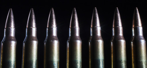 Line of cartridges