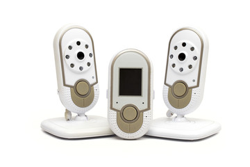 Baby Monitor on the white background