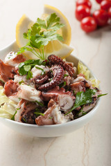 Octopus salad