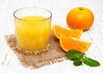 Obraz na płótnie Canvas Orange juice