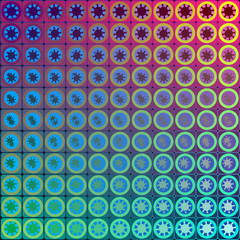 colorful background, mosaic