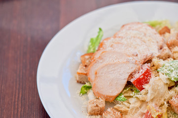Chicken ceasar salad