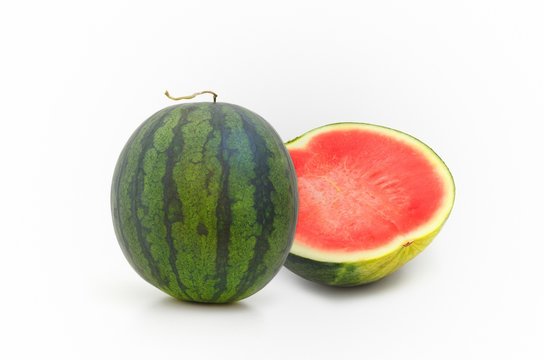 Fresh watermelon isolate on white background