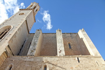 San Juan church, Valls town, Tarragona, Catalonia, Spain