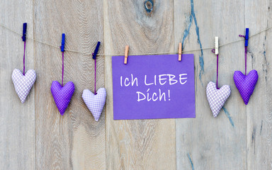 Ich liebe dich