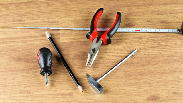 Various tools for working around the house