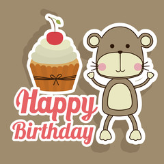 Happy birthday design