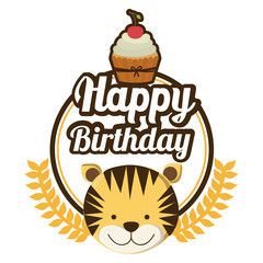 Happy birthday design