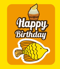 Happy birthday design