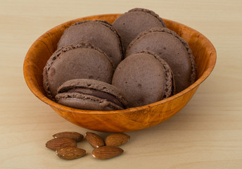 Chocolate macaroons