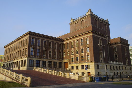 The palace of Zaglebie culture,Dabrowa Gornicza, Silesia, Poland