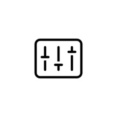 Controler - Trendy Thin Line Icon