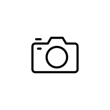 Camera - Trendy Thin Line Icon