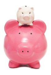 saving for your children piggy bank
