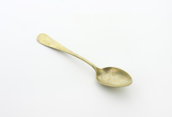 Old silver spoon