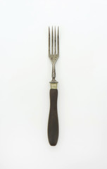 Old wooden-handled dinner fork