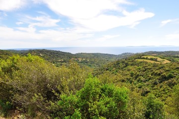 Obraz premium panorama du var 