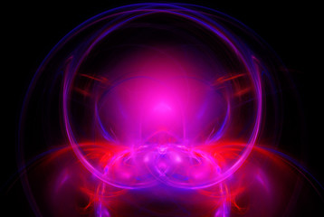 Abstract fractal background