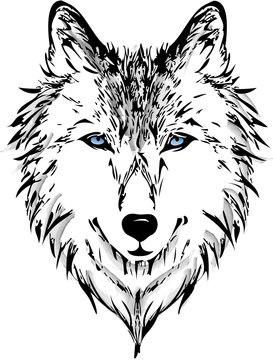 Wolf head