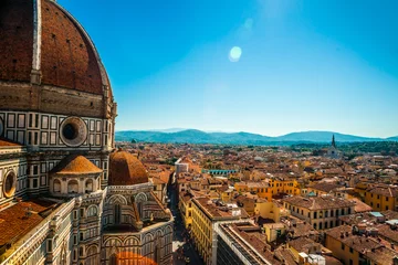 Photo sur Plexiglas Monument artistique The Basilica di Santa Maria del Fiore, Florence, Italy