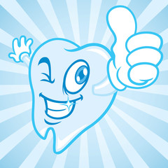 cartoon tooth