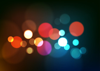 Abstract Bokeh Light Background