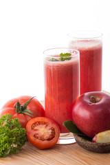 Smoothies Apple and Tomato
