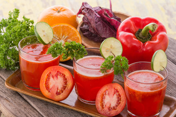Red Vegetables Mix Juice