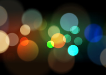 Abstract Bokeh Light Background