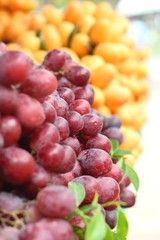 Fresh grapes