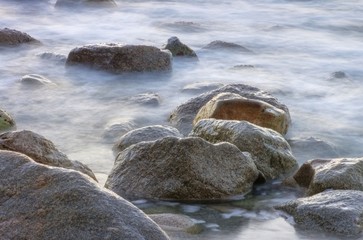 Felsen in der Brandung - rocks in surf 08