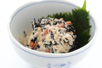 ひじきの白和え