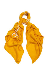 Woman scarf isolated on the white background