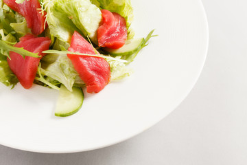 salad with tuna