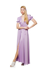 Young woman in fashion concept