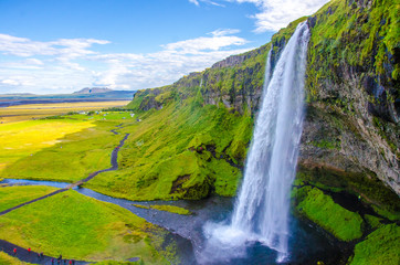 Fototapeta premium Seljalandsfoss - Islandia