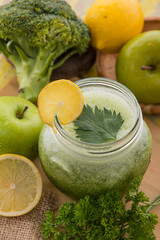 Apple, broccoli, Celery juice mix