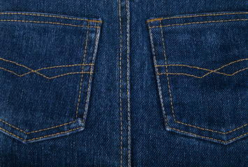 Fototapeta premium pockets on jeans