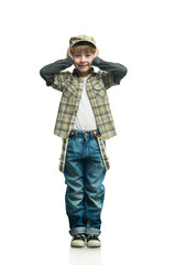 Boy in a jeans