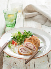 stuffed chicken  breast