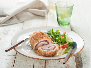 stuffed chicken  breast