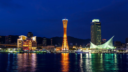 Naklejka premium Port of Kobe 