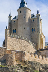 The Alcazar of Segovia (Spain)