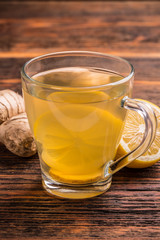 Cup of lemon tea