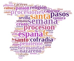 Fototapeta premium Holy Week in Spain.