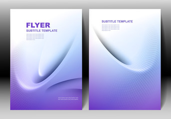 Fototapeta premium Vector brochure template design