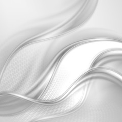 Abstract gray wave background