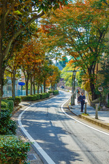 Fototapeta na wymiar Kitano District in KObe, Japan