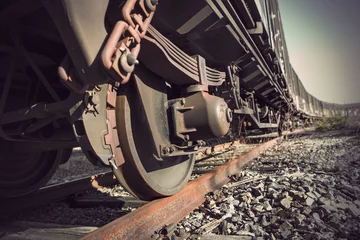 Ingelijste posters Trein vintage train  © Pink Badger