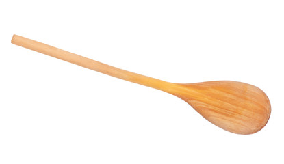 Used wooden spoon